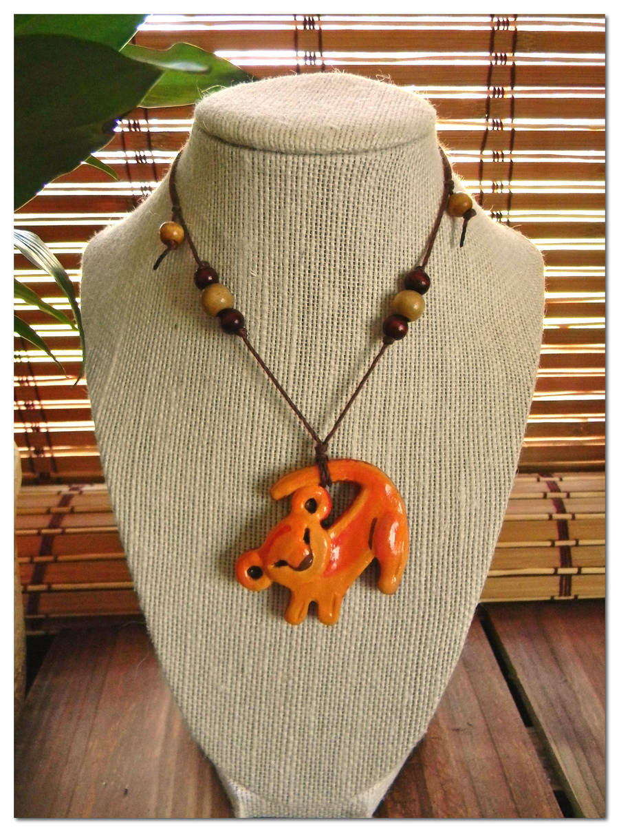 Simba Lion King Necklace by LaurelArtz