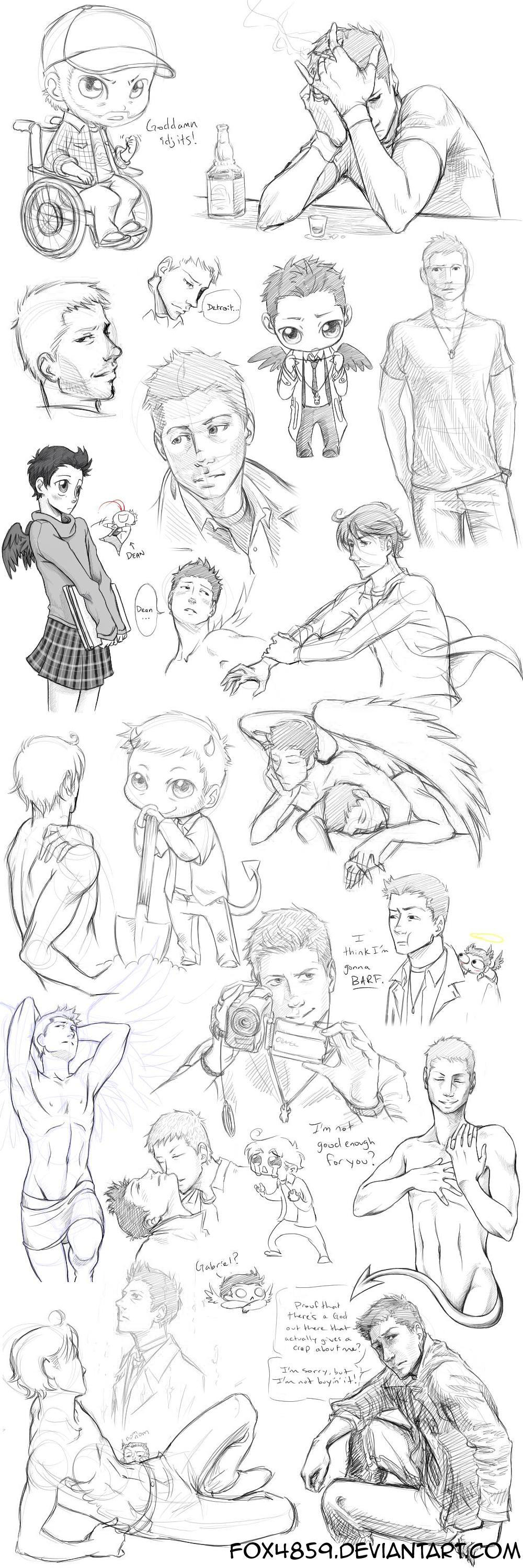 Supernatural collage 6 by DeanGrayson