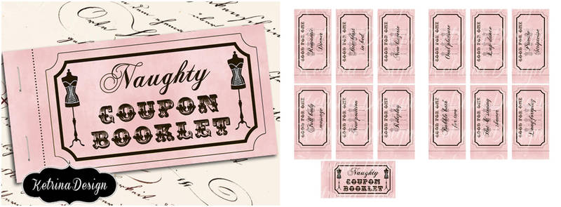 Naughty love coupons printable