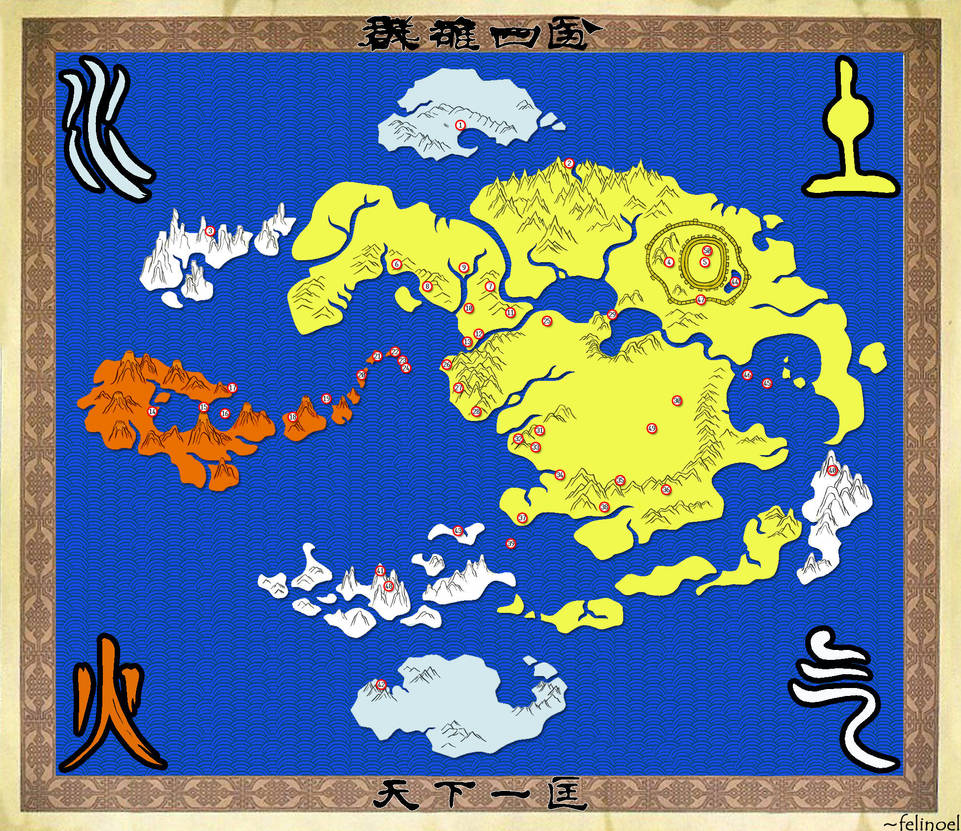 The World of the Avatar by felinoel