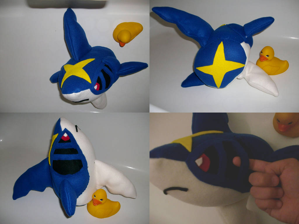 Sharpedo Plushie by saiyamewome