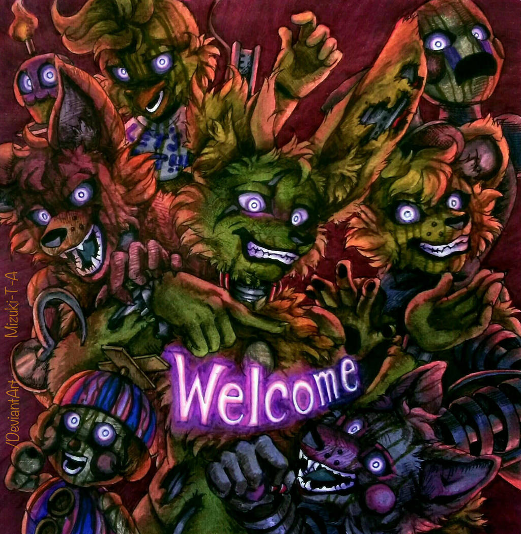 For your safety / Springtrap FNaF3 by Mizuki-T-A