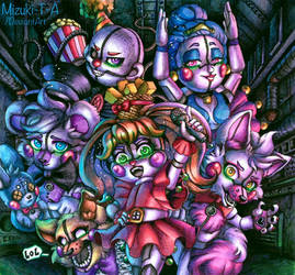 Babies Pizzaworld! / FNaF SL by Mizuki-T-A