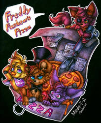 Freddy Fazbear's Pizza / FNaF by Mizuki-T-A