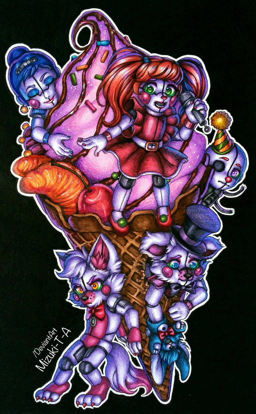CircusBaby's Icecream / FNaF SL by Mizuki-T-A