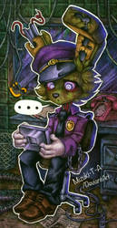 *Gazing* / Springtrap FNaF3 by Mizuki-T-A
