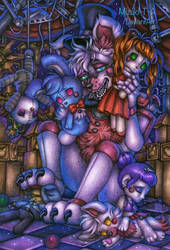 Fred's dollyroom / Funtime Freddy FNaF SL by Mizuki-T-A