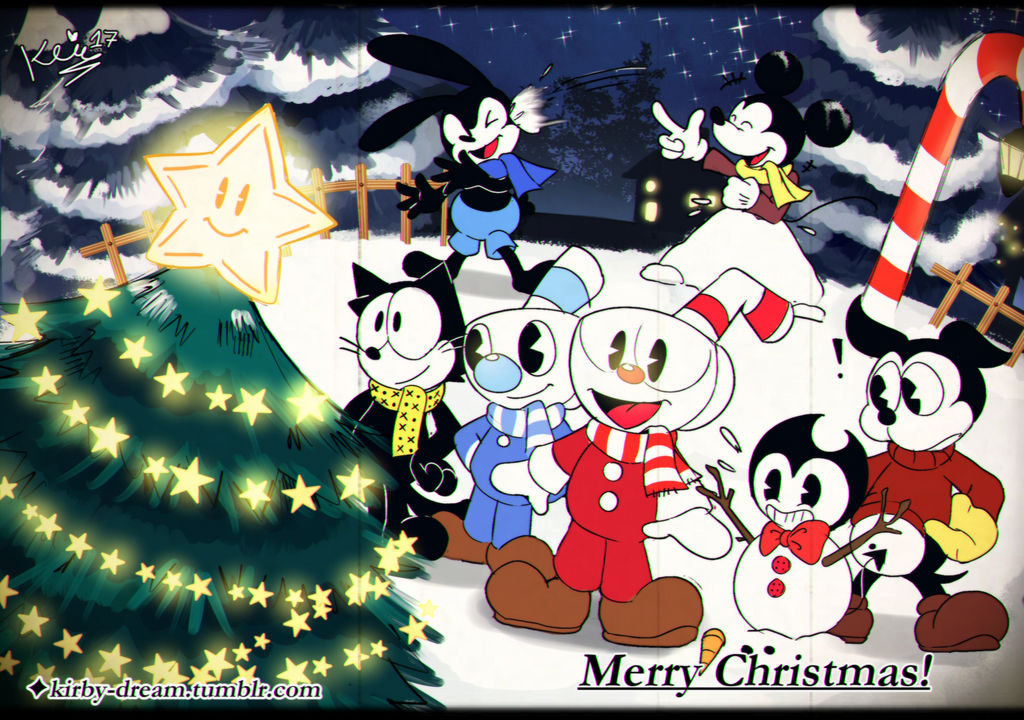 Merry Xmas With Toons! by Kirby-Popstar