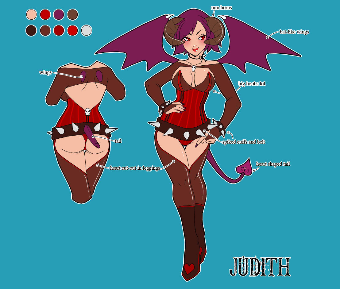Judith Character Sheet by setsuna22