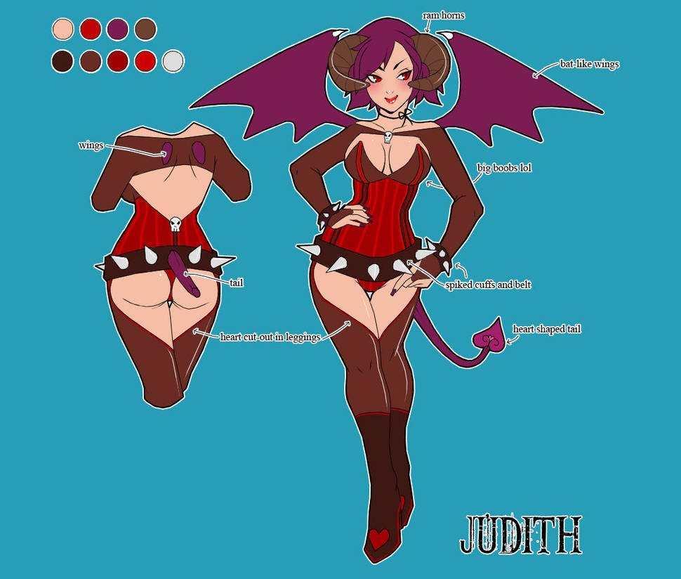 Judith Character Sheet by setsuna22