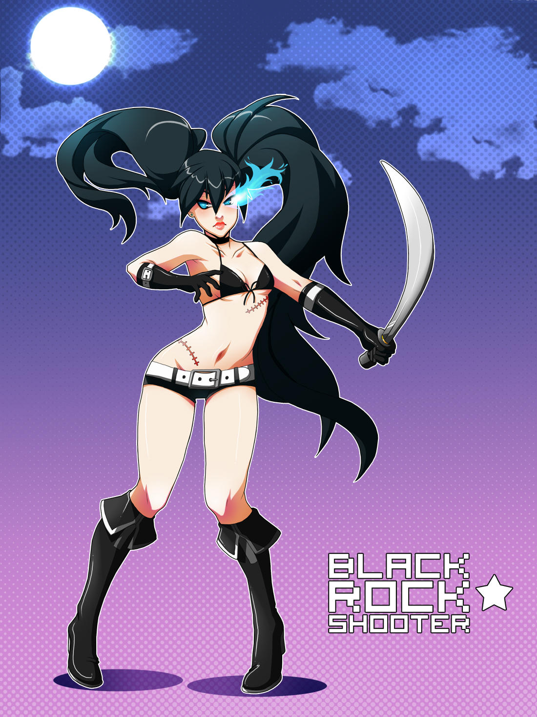Black Rock Shooter by setsuna22