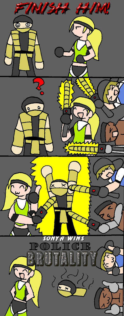 MK: Police Brutality by Selecthumor