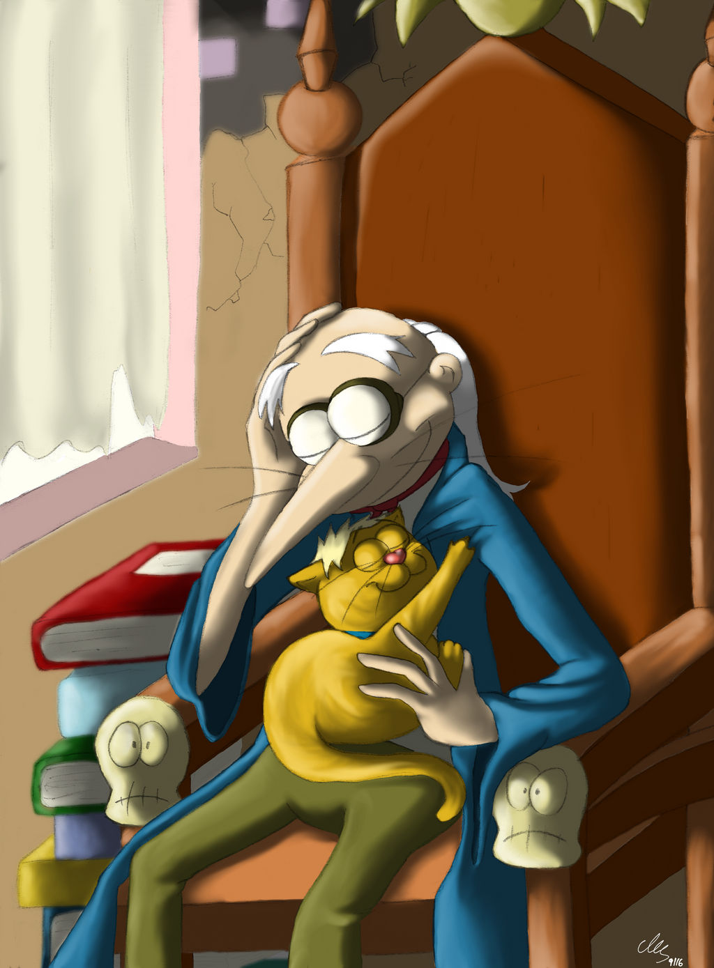 Nap Time for Kittykins by Merani