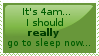 Sleep - Stamp by Suyy