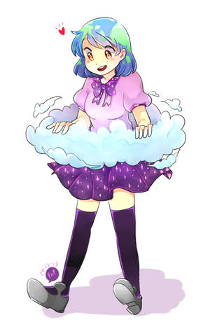 .: Earth-Chan :. by Finni-NF .: Earth-Chan :. by Finni-NF