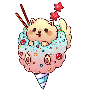 Cotton Candy Pom by Finni-NF Cotton Candy Pom by Finni-NF