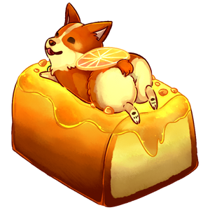 Lemon Chiffon Corgi by Finni-NF Lemon Chiffon Corgi by Finni-NF