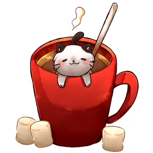 Hot Cocoa Cat by Finni-NF Hot Cocoa Cat by Finni-NF
