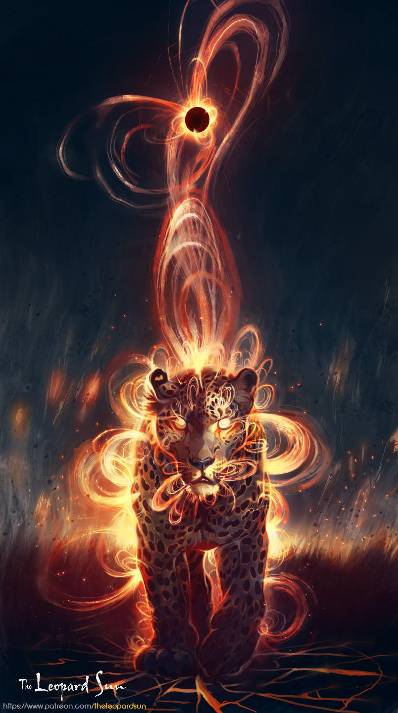 The Leopard Sun: Fire and Stone by balaa