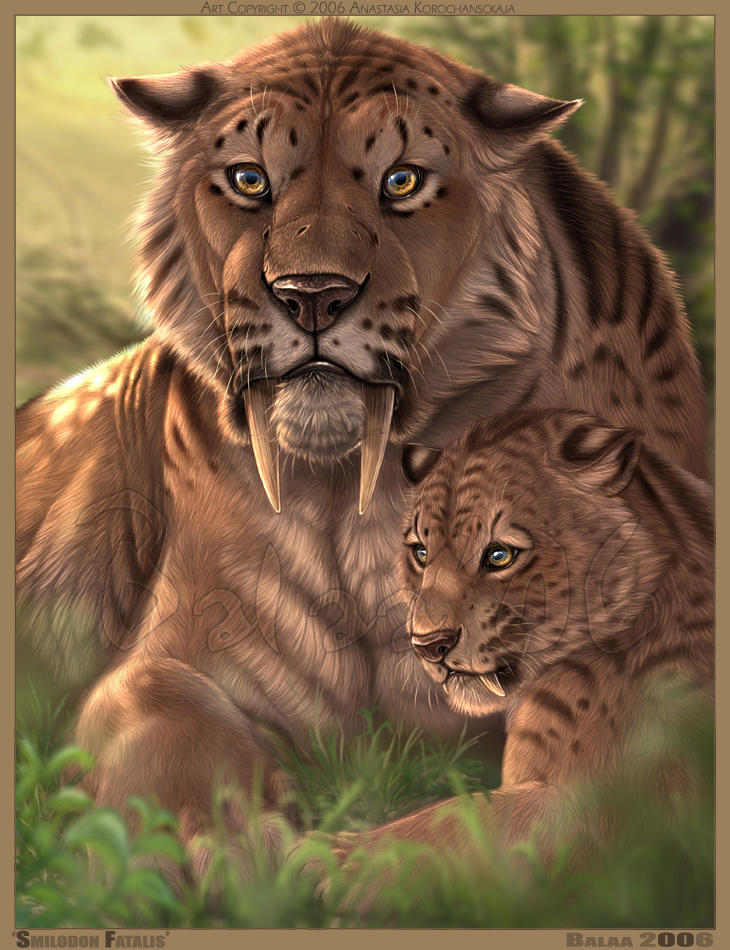 Smilodon Fatalis by balaa