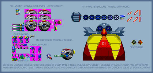 Sonic CD incomplete bosses: Complete editions by retrobunyip