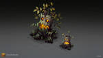 Isometric Evil Trees by Sephiroth-Art