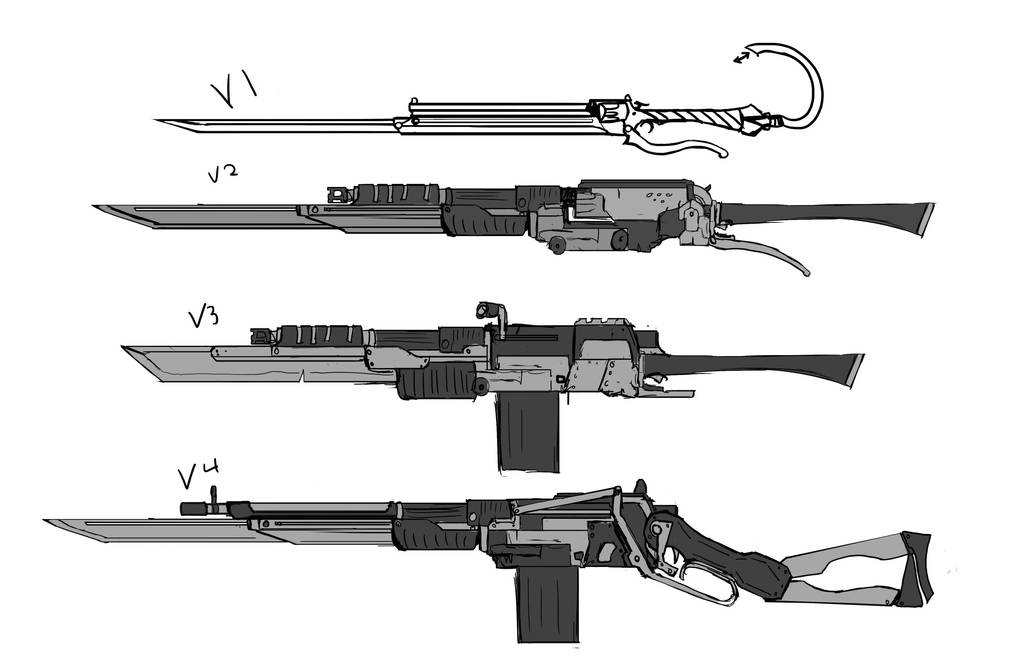 steampunk weapon ideas wip1 by bravo9653 on DeviantArt
