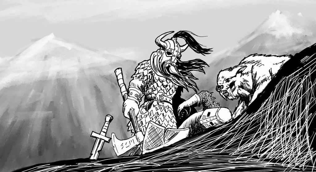 Frost Giant Ambush by SudsySutherland