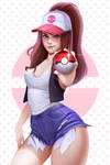 Adult  Hilda (Pokemon) by Prywinko