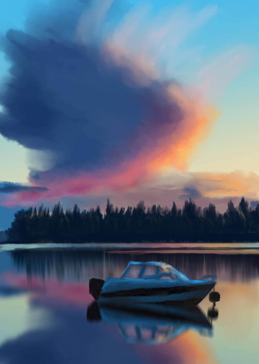 So I tried to speedpaint... by xLilu