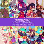commissions by cappydarn