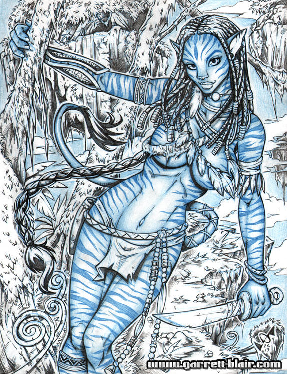 Neytiri pencils by gb2k