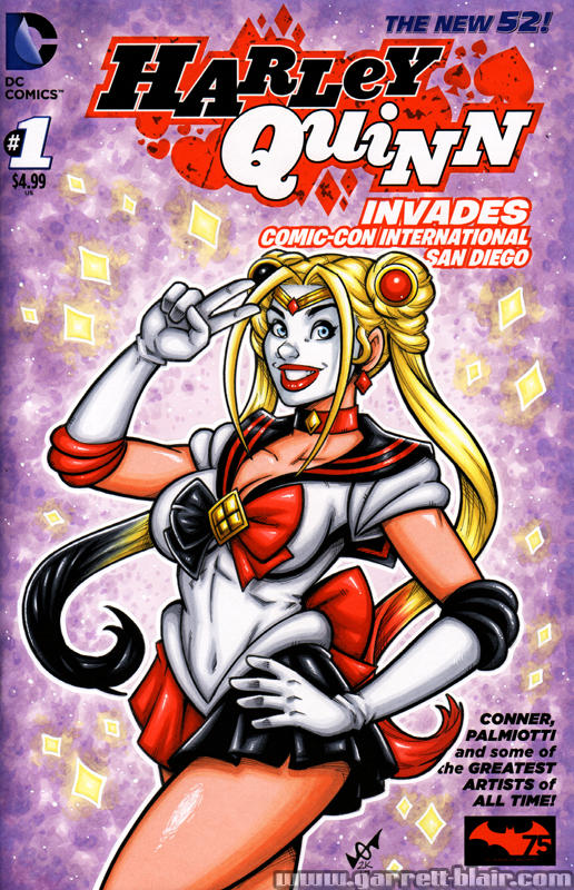 Sailor Scout Harley Quinn cover by gb2k