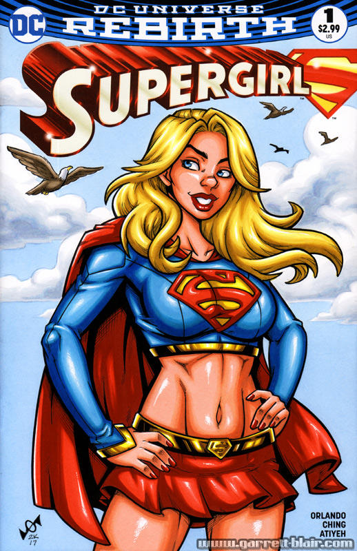 Supergirl sketch cover by gb2k