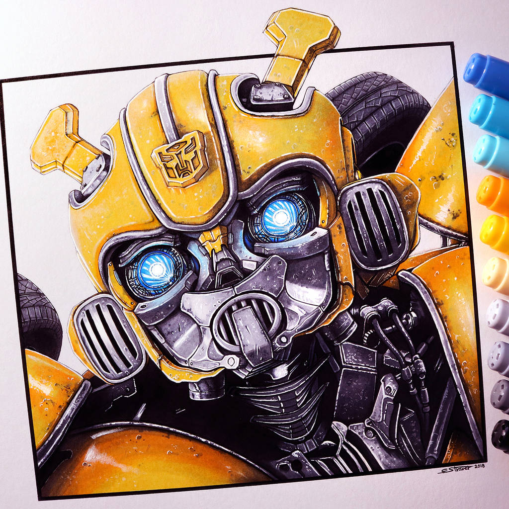 Transformers Bumblebee Drawing