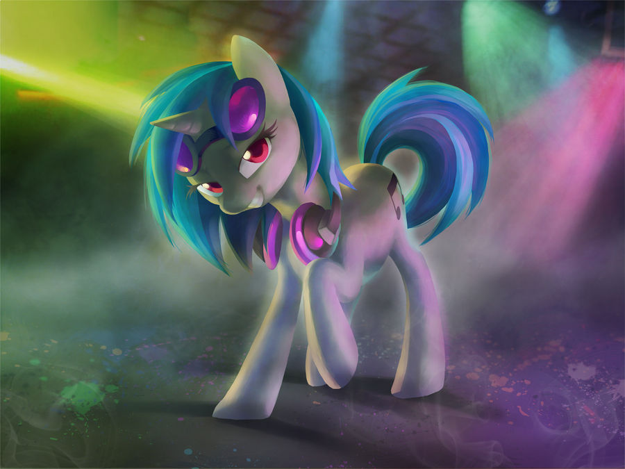 DJ Pon3 -- desktop size by Celebi-Yoshi