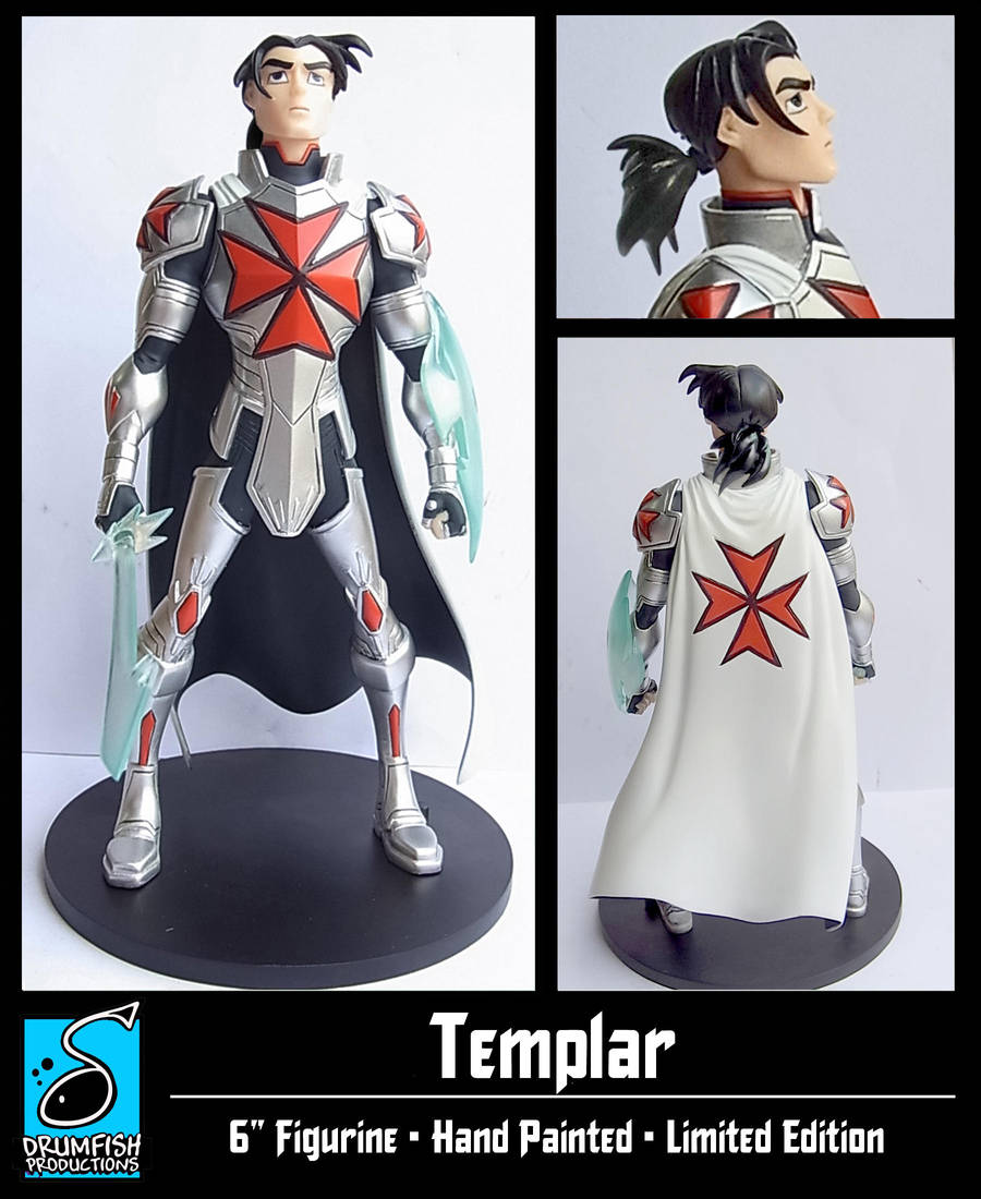 Templar Statue Final Version by RichBernatovech