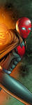 Red Hood Panel Art by RichBernatovech