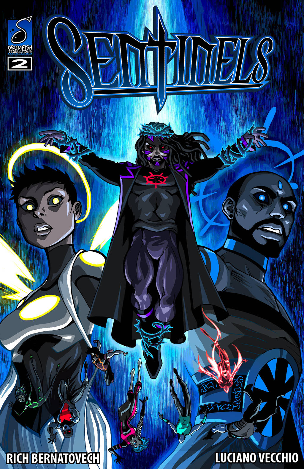 SENTINELS: RE-VISIONED COVER #2 by RichBernatovech