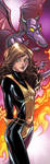 Kitty Pryde Panel Art by RichBernatovech