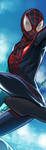 Spider-Man Miles Morales Panel Art by RichBernatovech