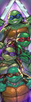 TMNT Panel Art by RichBernatovech