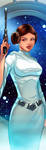 Princess Leia Panel Art by RichBernatovech