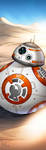 BB8 Panel Art by RichBernatovech
