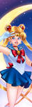 Sailor Moon Panel Art by RichBernatovech