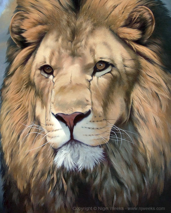 Majestic King - Detail by Crynyd
