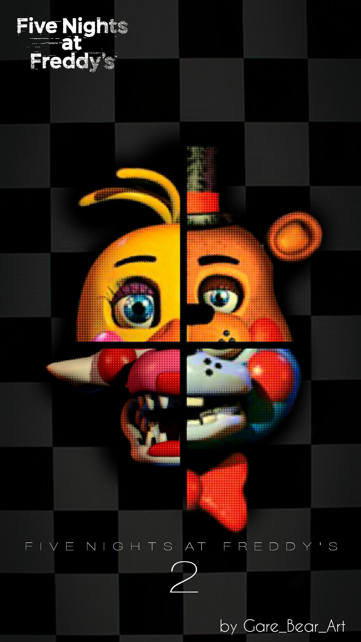 Fnaf 2 toy animatronic heads by GareBearArt1 on DeviantArt