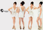 My draped dress! by eizu