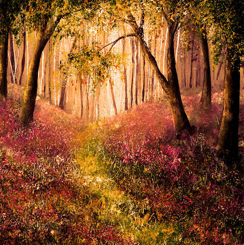 Evening Grove by AnnMarieBone
