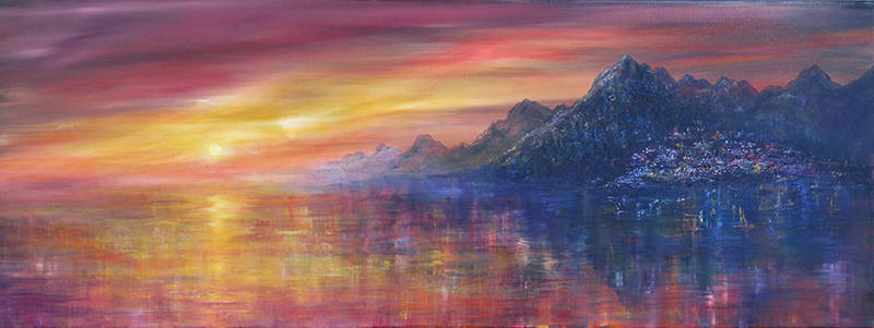 Sunset Haven by AnnMarieBone